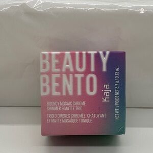 3/$15 🌼 Kaja Beauty Bento Eyeshadow Trio - Chrome, Shimmer & Matte